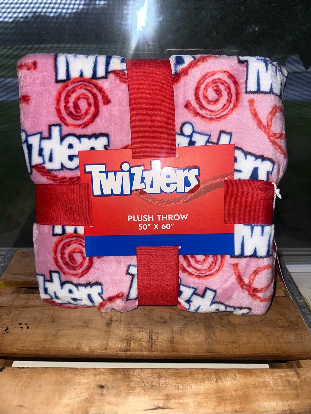 TWIZZLERS HERSHEY'S CANDY THROWS 50" X 60"